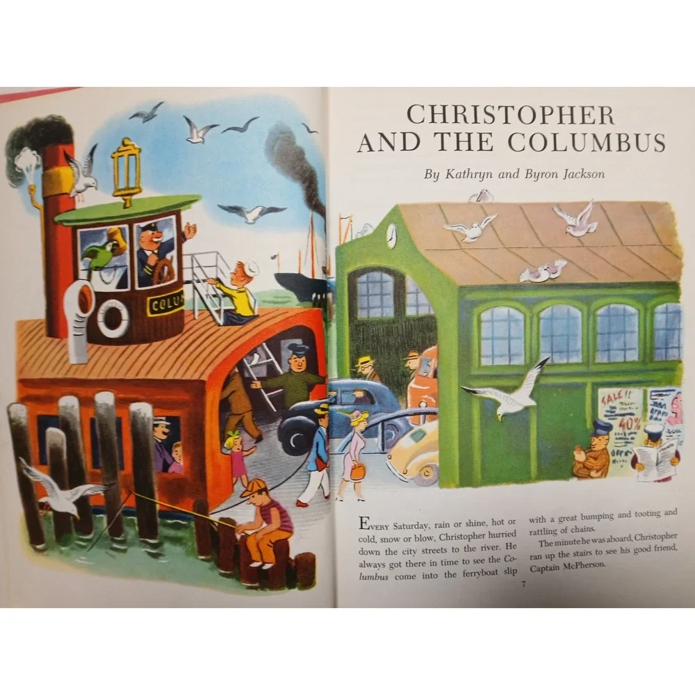 1967 Golden Book Tibor Gergely's Great Big Book of Bedtime Stories-Peggy Parish